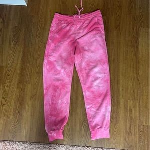 pink sweatpants